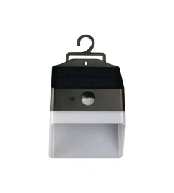 Illuminazione Per Esterno- Applique led da esterno vtac nero con sensore 4000k