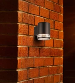 Sale Applique led da esterno vtac nero con sensore di movimento 3000k Illuminazione Per Esterno