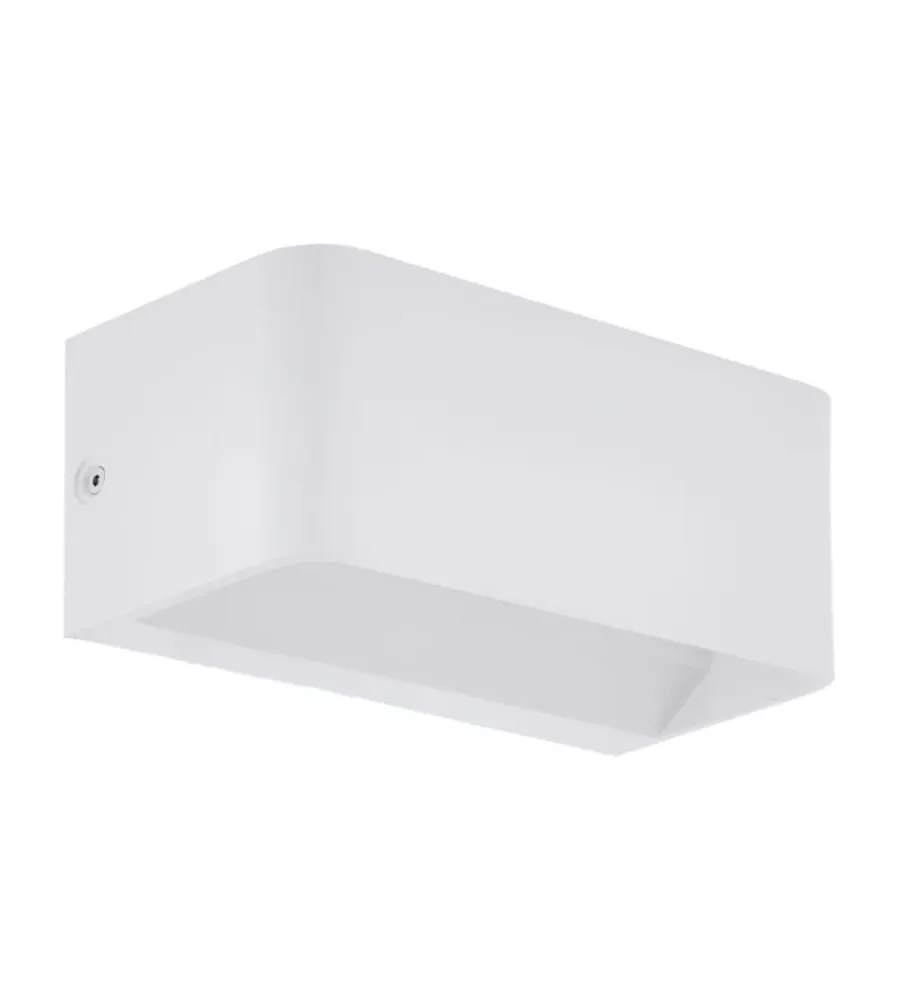 Illuminazione Per Interno-Eglo Applique led da interno "sania" bianco 3000k