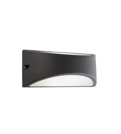 Illuminazione Per Esterno- Applique led "lhasa" grigia 10w, bianco naturale