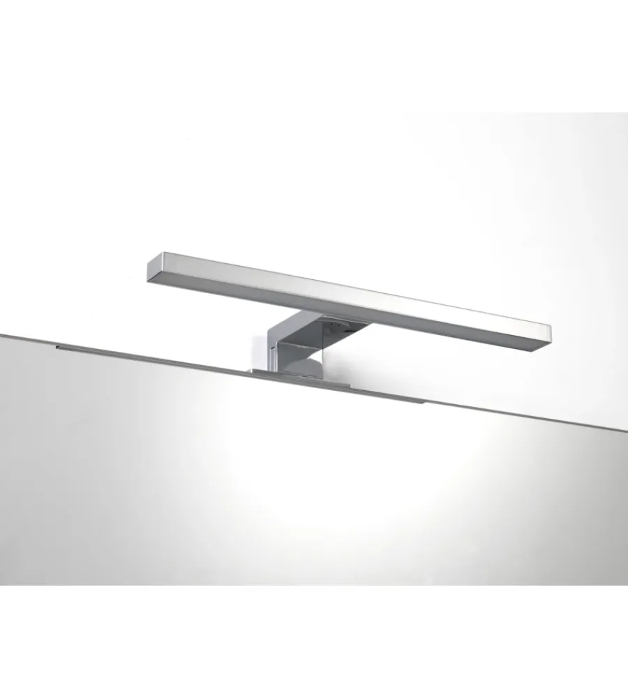 Hot Applique led "nemo" in metallo lucido 50 cm, 5,5w Illuminazione Per Interno