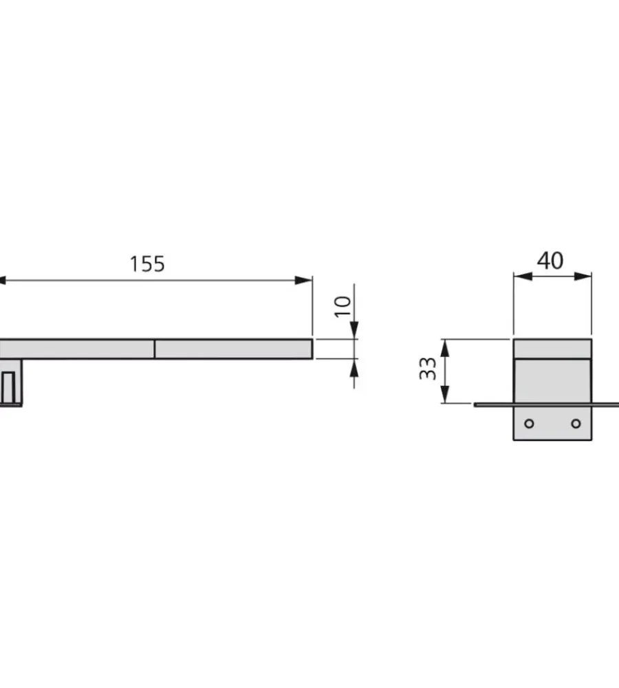 Illuminazione Per Interno-Emuca Applique led per specchio bagno 40 mm, 380 lm
