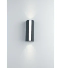 Illuminazione Per Esterno|Applique led "ray" in alluminio nero, 890lm