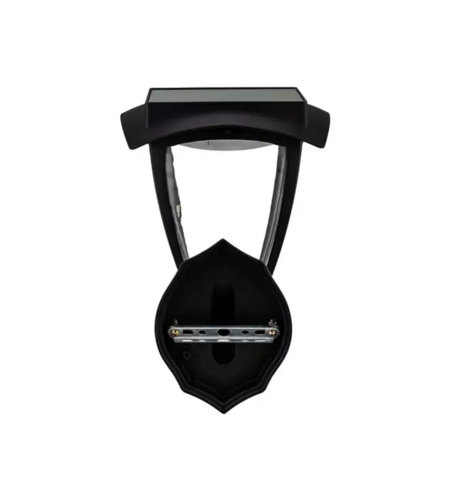 Illuminazione Per Esterno- Applique led solare vtac nero 3000+6000k