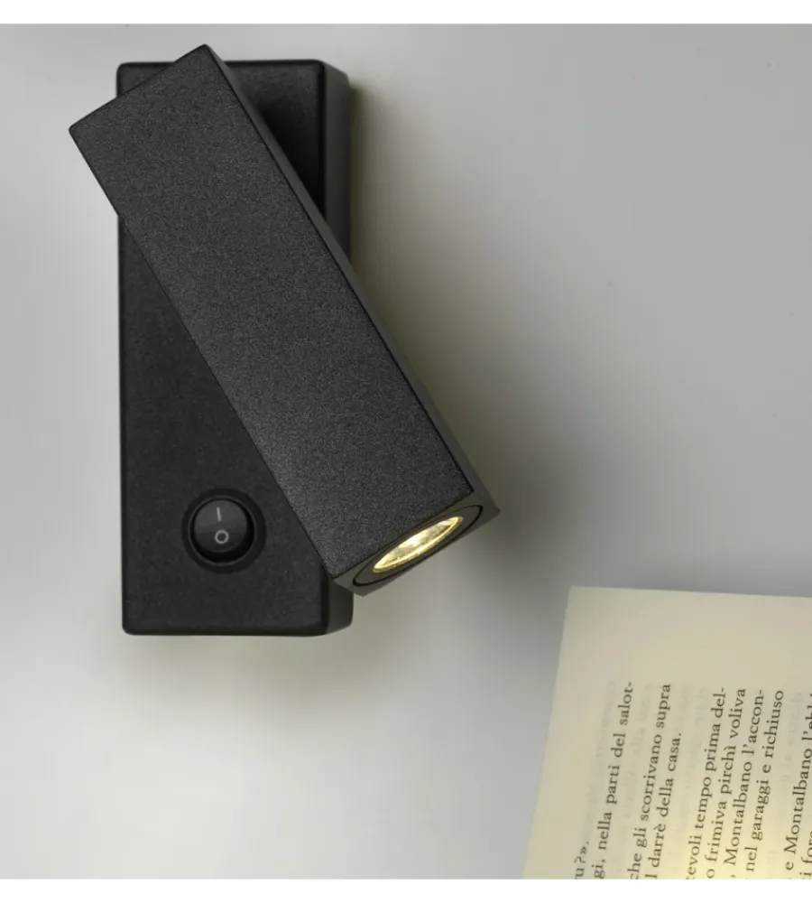 Online Applique led "spy" in metallo nero, 4000k Illuminazione Per Interno