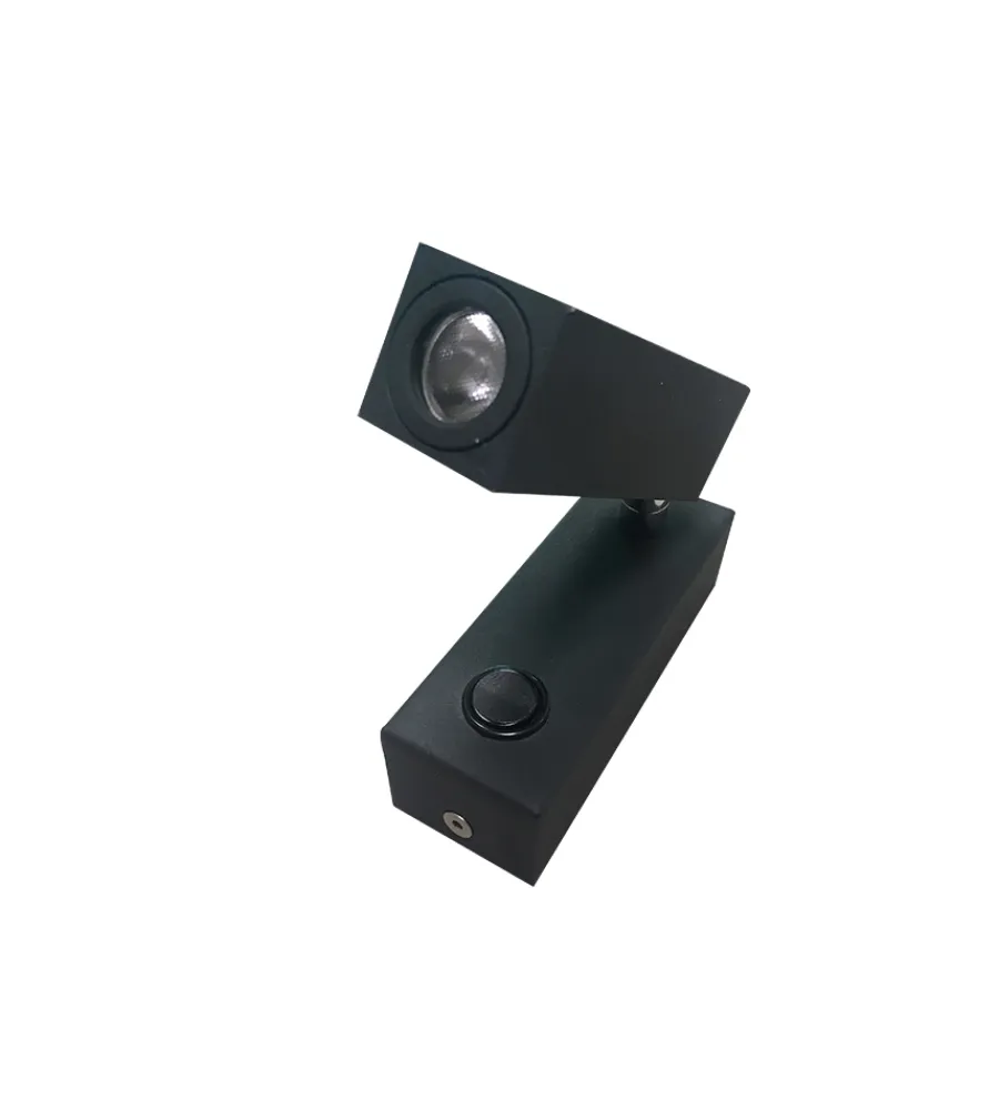 Online Applique led "spy" in metallo nero, 4000k Illuminazione Per Interno