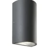 Illuminazione Per Esterno|Applique led "trump" grigia 12w, bianco naturale