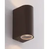 Illuminazione Per Esterno|Applique "one" per esterno biemissione luminosa corten, 35w