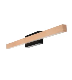 Illuminazione Per Interno-Onli Applique "dora" metallo e legno led 80x5,6x8 cm