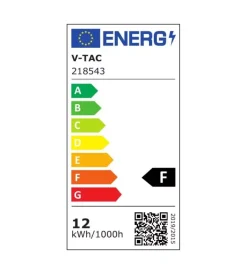 Illuminazione Per Esterno|Applique quadrata da 12w scoperta led da esterno vtac nero 3000k