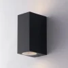 Hot Applique "qubo" alluminio antracite, 15,1x6,7x9,3 cm Illuminazione Per Esterno
