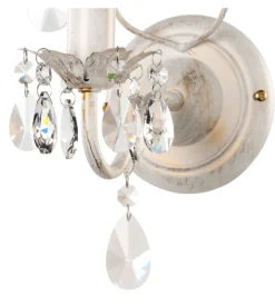 Illuminazione Per Interno-Onli Applique "teresa" avorio, e14