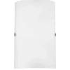 Discount Applique "troy3 " in vetro bianco opaco, e14 Illuminazione Per Interno
