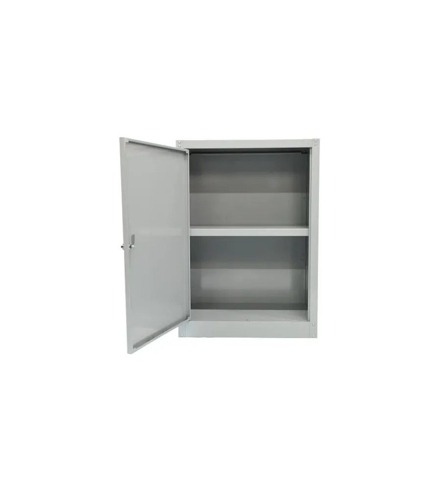 Hot Armadietto multiuso in metallo grigio 60x40x84 cm Officina E Garage