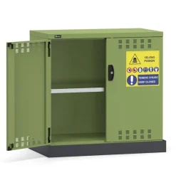 Outlet Armadietto per fitofarmaci fami "perfom" in lamiera verde 104,8x60x102,7 cm Officina E Garage