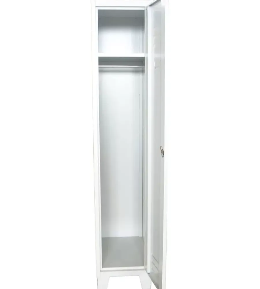 Outlet Armadietto spogliatoio essenza in metallo 1 posto 36x50x180 cm Officina E Garage