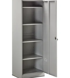 Best Armadietto tuttopiani essenza in metallo 4 mensole 61,5x49x180 cm Officina E Garage