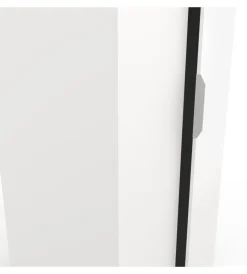Armadi- Armadio 2 ante battenti bianco 79,4x51,1x203 cm