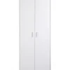 Sale Armadio 2 ante bianco fiammato, 183x70x41 cm Armadi