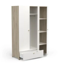 Outlet Armadio 2 ante e 1 cassetto 