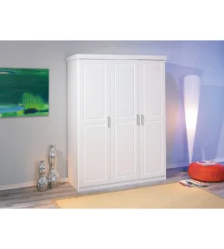 Armadi- Armadio 3 ante pino massello, 140x55x190 cm