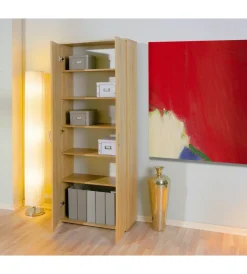 Discount Armadio 2 ante rovere, 70x34x189 cm Mobili Multiuso