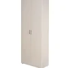 Armadio bianco con 2 ante, 70x189x34 cm Armadi