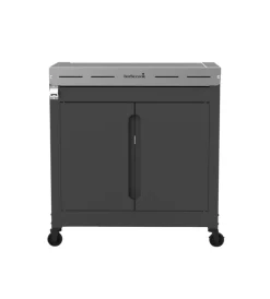 New Armadio con piano da lavoro per barbecue "buddy" in acciaio inox, 84x46x90 cm Barbecue