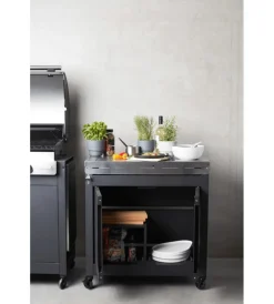 New Armadio con piano da lavoro per barbecue 