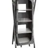Discount Armadio da campeggio pieghevole "mercury cross hs sq" in alluminio e poliestere 4 ripiani 60x49x140 cm Campeggio