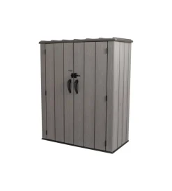 Sale Armadio da esterno "milano" in resina, 136x70x172 cm Contenitori Da Esterno
