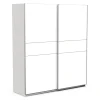 Best Armadio "ghost" bianco con ante scorrevoli, 178x59x203 cm Armadi