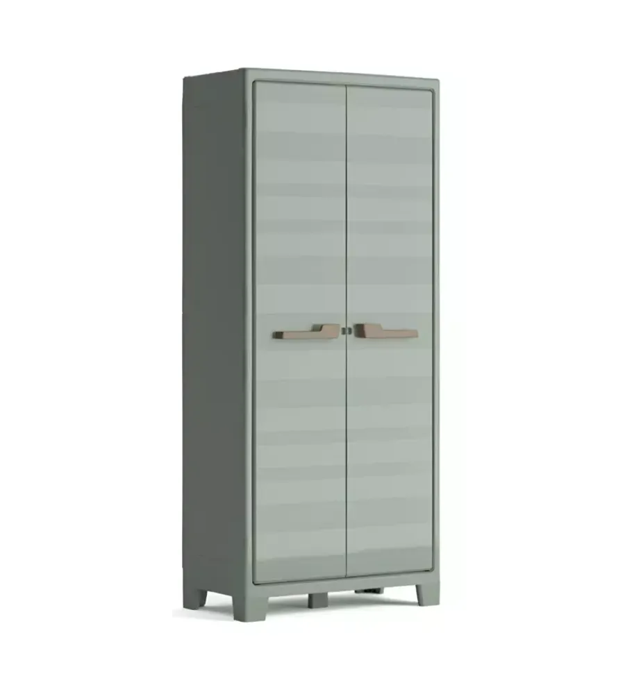 Keter Riponimento In Resina|Armadio in resina alto "planet" grigio 80x44x182 cm