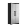 Keter Riponimento In Resina|Armadio in resina alto "detroit xl" grigio, 89x54x182 cm