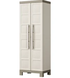 Online Armadio "excellence" 2 ante in resina beige, 65x45x182 cm Riponimento In Resina