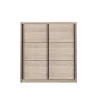 Outlet Armadio "madrid" 2 ante scorrevoli quercia, 212x61x215 cm Armadi
