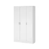 Armadi- Armadio multifunzione 3 ante bianco 104,2x36x180,9 cm