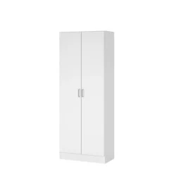 Armadi|Armadio multifunzione 2 ante bianco 70x36x180,9 cm