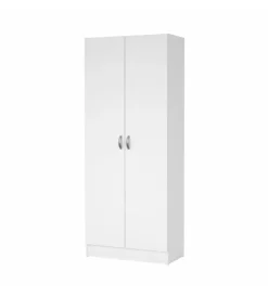 Armadi|Armadio multifunzione bianco 69,2x34,6x170,4 cm