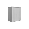 Contenitori Da Esterno-Biohort Armadio per attrezzi "misura 150" argento metallizzato 155x83x182,5 cm - 34010