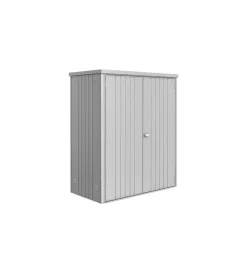Contenitori Da Esterno-Biohort Armadio per attrezzi "misura 150" argento metallizzato 155x83x182,5 cm - 34010