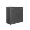 Best Armadio per attrezzi "190" in acciaio zincato grigio scuro metallizzato - 31060 Contenitori Da Esterno