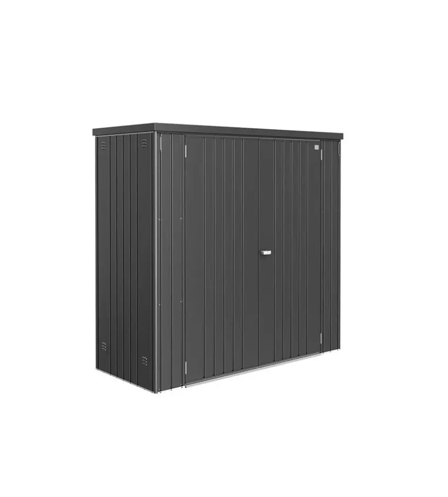 Best Armadio per attrezzi "190" in acciaio zincato grigio scuro metallizzato - 31060 Contenitori Da Esterno