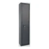 Clearance Armadio portafucili 5 posti in acciaio con tesoretto, 31,8x22,2x138,5 cm Serratura E Sicurezza