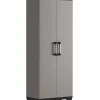 Riponimento In Resina-Keter Armadio portascope "sistema new" in polipropilene grigio 68x39x173 cm