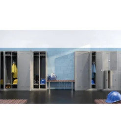 New Armadio spogliatoio in metallo 1 anta, 60x40x167 cm Officina E Garage