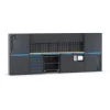 Officina E Garage- Arredamento modulare garage fami "linea 391" con armadi ad anta, cassettiera, carrello e modulo di servizio in lamiera antracite 456x49,5x190 cm