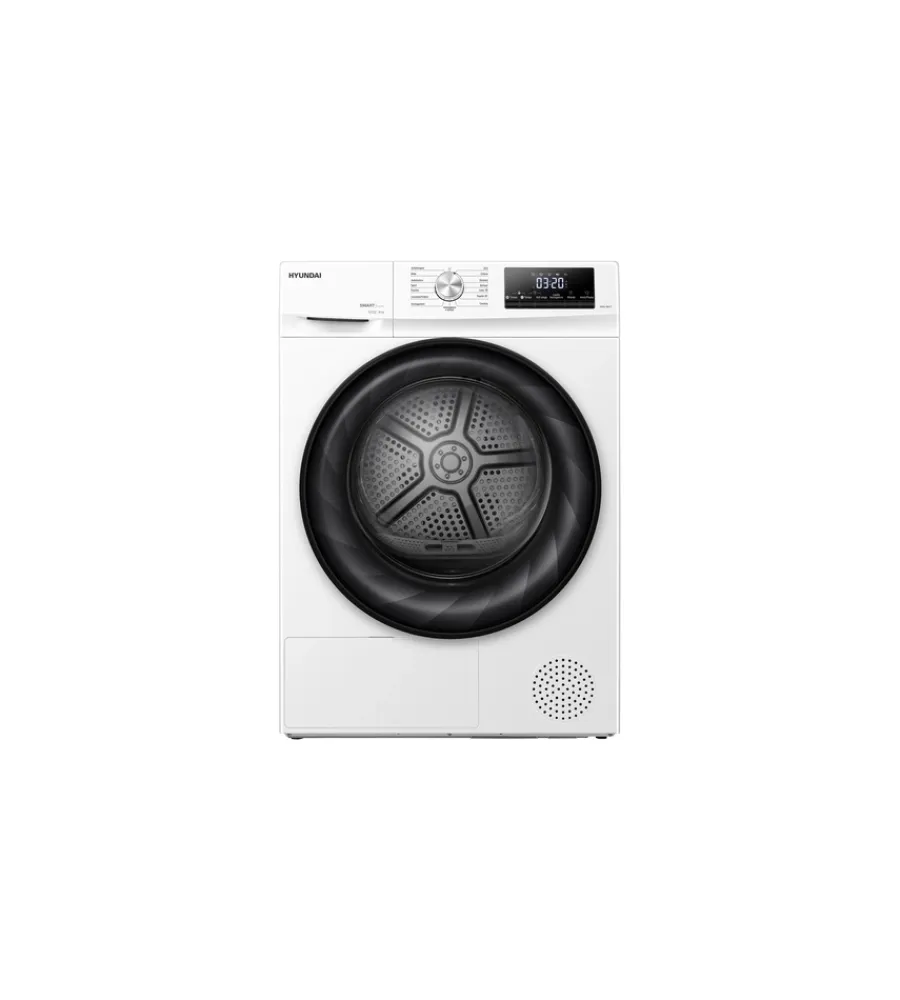 Grandi Elettrodomestici-Hyundai Asciugatrice a pompa di calore hyunday "dhn-8my1" carico 8 kg