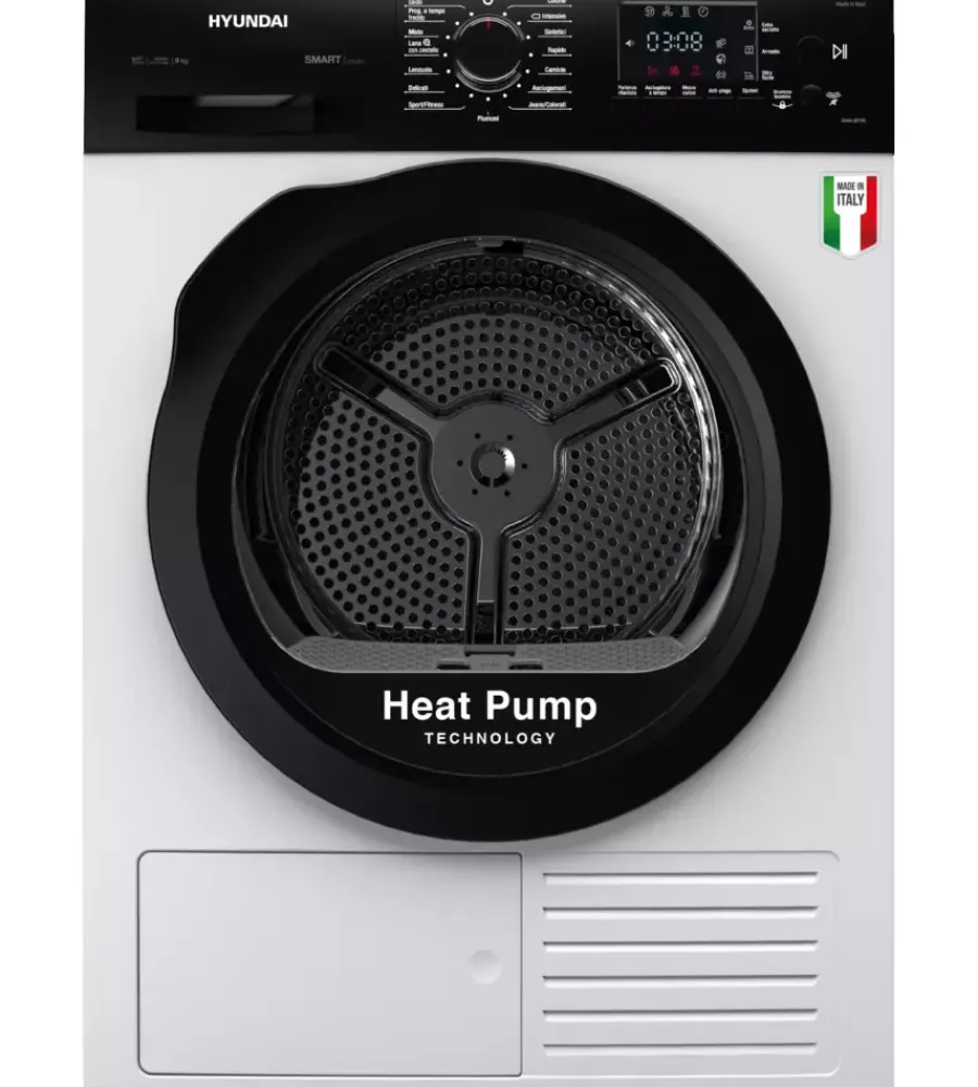 Sale Asciugatrice a pompa di calore "dhn-9itw" carico 9 kg Grandi Elettrodomestici
