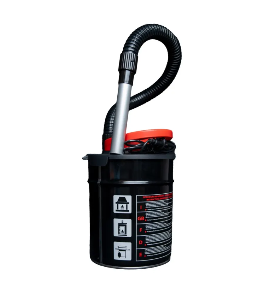 Larx Aspiratori|Aspiracenere elettrico "miniash" 800 w 10 lt